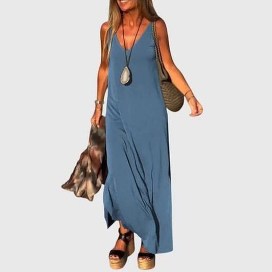 שמלת מקסי גופייה קז'ואלית של ליאת