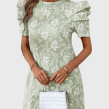 שמלת מידי פרחונית אלגנטית של מאיה