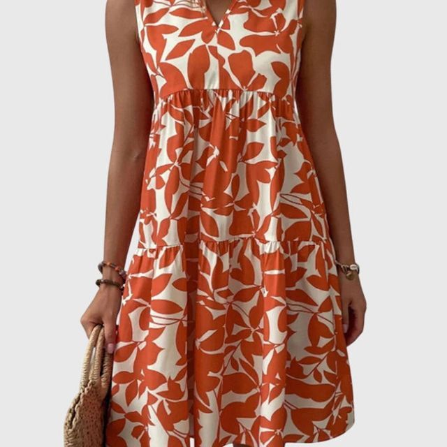 שמלת מידי זורמת של Eden Blooming