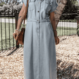 Brygida - שמלת ג'ינס אלגנטית