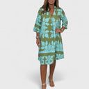 כחול וירוק צבאי