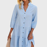 שמלת מידי זורמת ליום של שירה