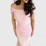 שמלת מקסי בתולת ים ניצן